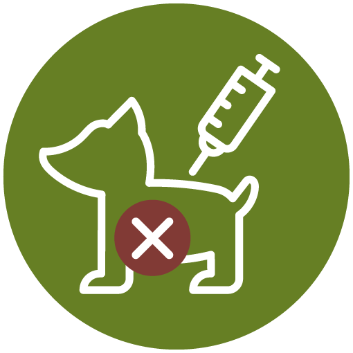 Icon-Tierarztbahndlungen-Ausfall